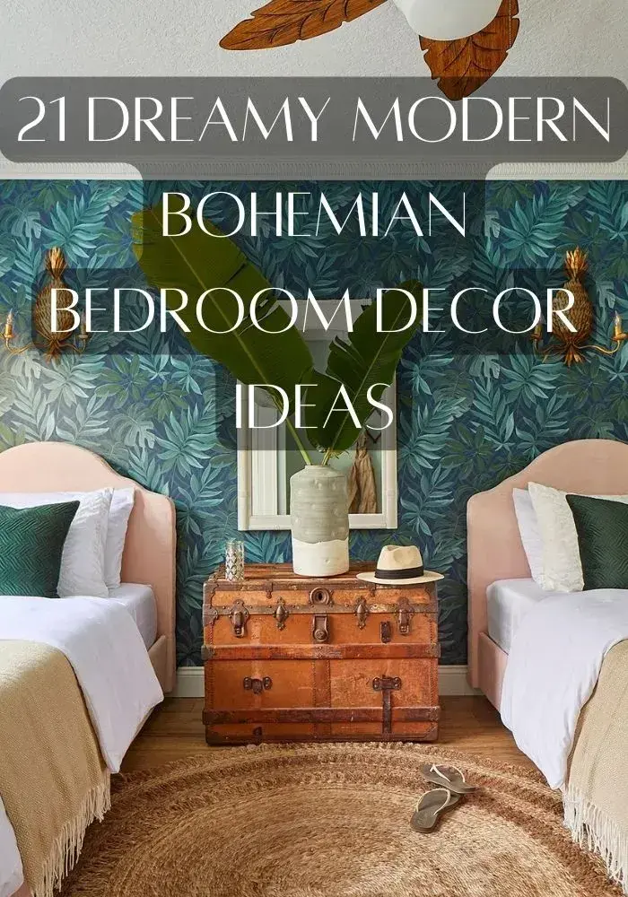 21 Dreamy modern bohemian bedroom decor Ideas