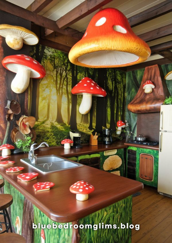 Mushroom Kitchen Decor Ideas